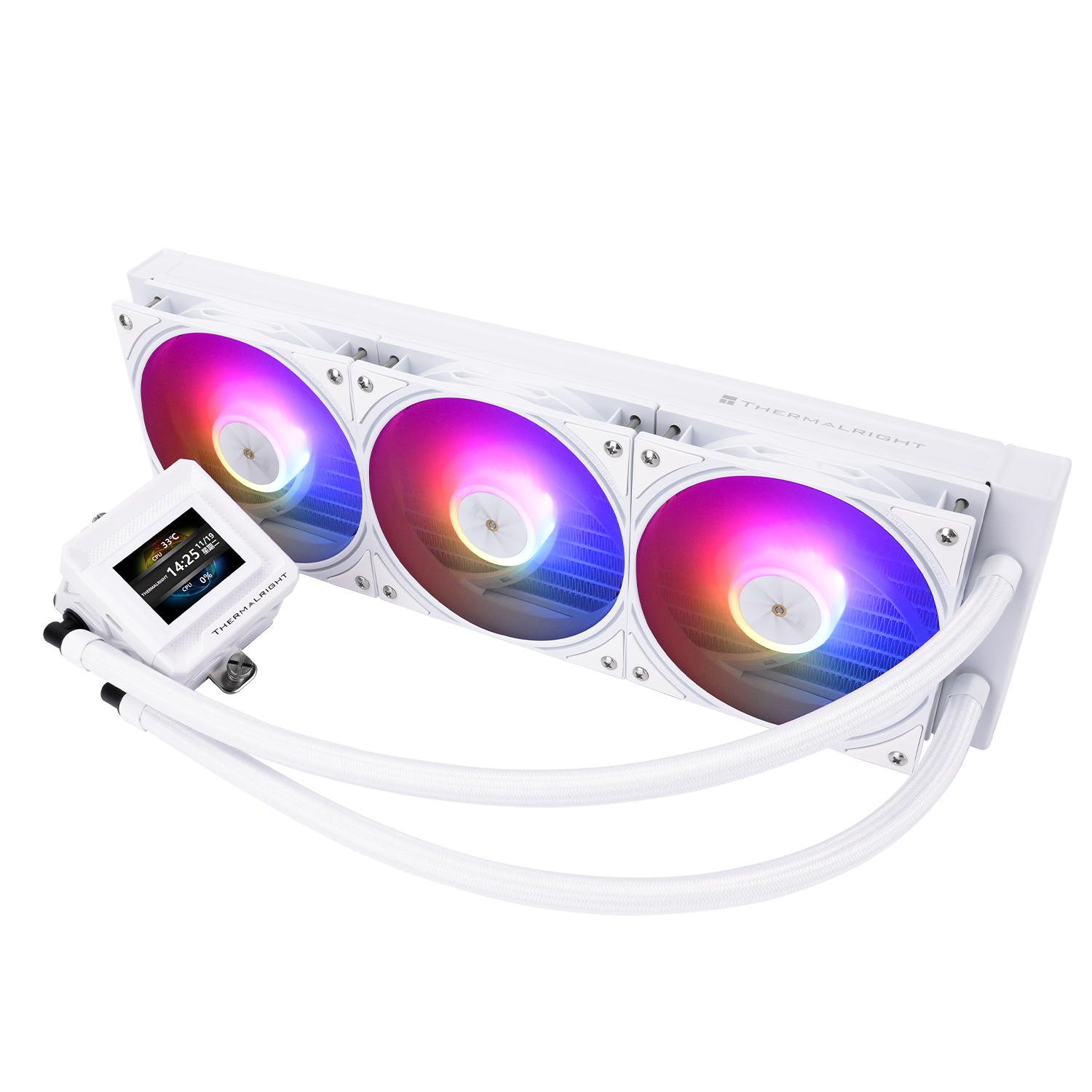 WATERCOOLING THERMALRIGHT FROZEN WARFRAME SE 360 WHITE ARGB LCD